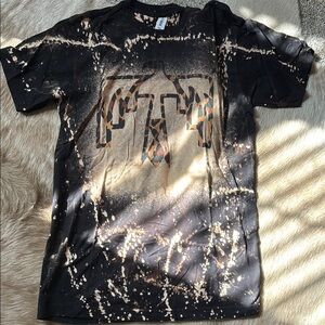 Black and Tan Graphic Short Sleeve Tee